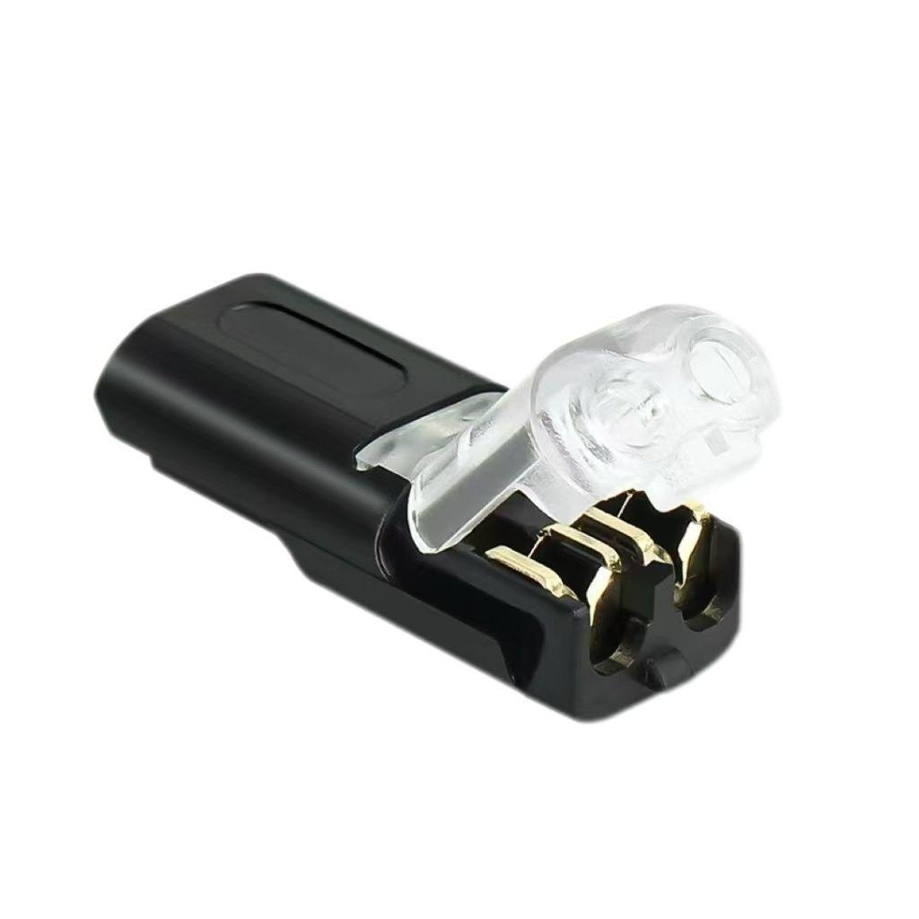 LED Quick Connector: Double Wire No-Strip Terminal for Light Strips