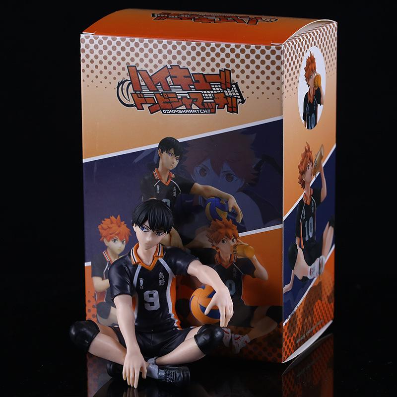 12 CM Figurka Anime Haikyuu Shoyo Hinata Model Zabawka Kozume Kenma Figurka Akcji Noodle Stopper Tobio Kageyama Zabawka Kolekcjonerska Zapakowana w Pudełko