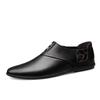 Casual Shoes Men Real Genuine Leather Luxury Loafers Men Handmade Office Formal Wedding Loafer Shoes Leisure Brand Slip On Flats