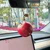 Fruit Car Pendants Artificial Foam Fruits Rear Mirror Car Charm Christmas Tree Hanging Ornaments for Auto Accessory Xmas Decor