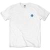 The Jam - Target Pocket  Logo with Backprint  -White T-shirt Unisex T-Shirt
