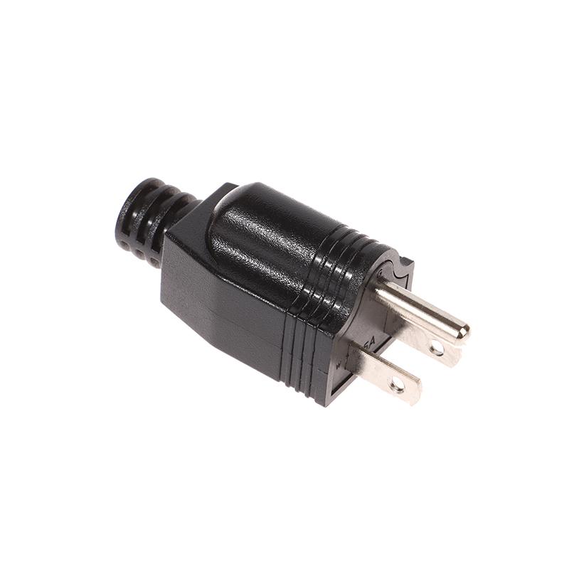 

Американская съемная вилка, американская 3-контактная 15A электрическая вилка переменного тока, адаптер, провод, удлинитель, разъем чёрный