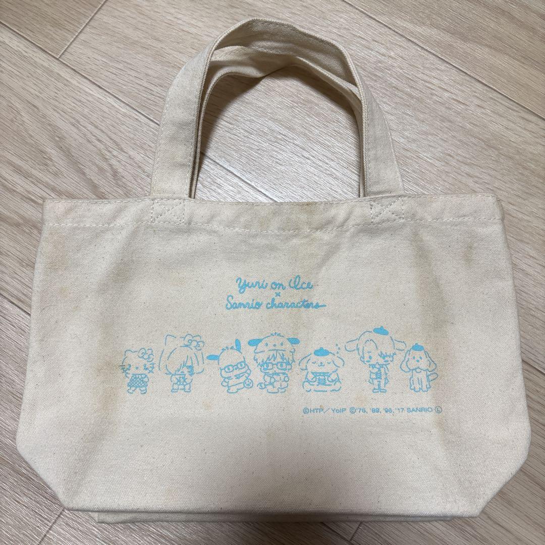 

[USED] Yuri on Ice x Sanrio Only Shop Mini Tote Bag