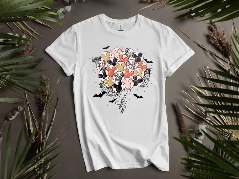 

Halloween Mickey Balloons Poster T-shirt T shirt Men Women Unisex Tshirt K990 XL