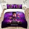 Wednesday Addams Returns Print 3Pcs Bedding Setduvet Cover With 2 Bedropillowcase Home Birthday Gift