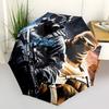 Counter Terrorism, Special Forces Automatic Opening and Closing, 8 Rib Structure Portable Umbrella, Suitable for Men and Women In All Season