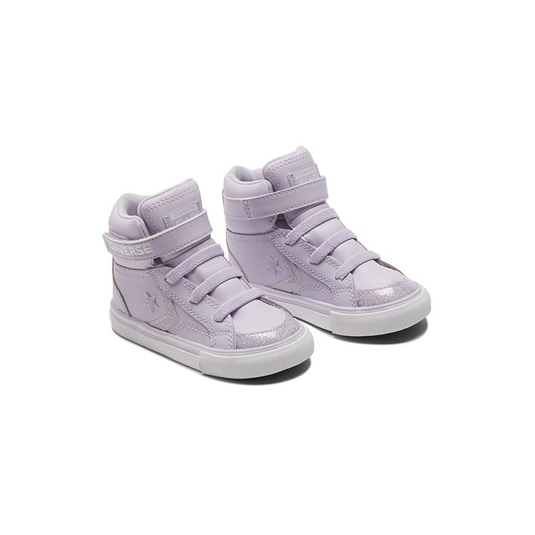 Converse Pro Blaze Strap Canvas High-Top Skate Shoes Baby Sneaker Purple A03817C