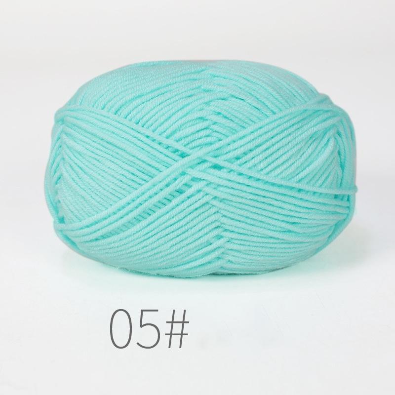 DIY Blended Fabric Soft Cotton Knitting Yarn Thick Fiber Velvet Yarns Hand Knitting Wool Crochet Yarn for Sweater