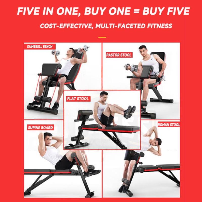 Multi Functional Workout Bench Home Professional Gym Bench Foldable Dumbbell Bench Fitness Equipment