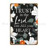 Proverbs Metal Sign Wall Decor Retro Club Printing Pub Mural Tin Sign Poster