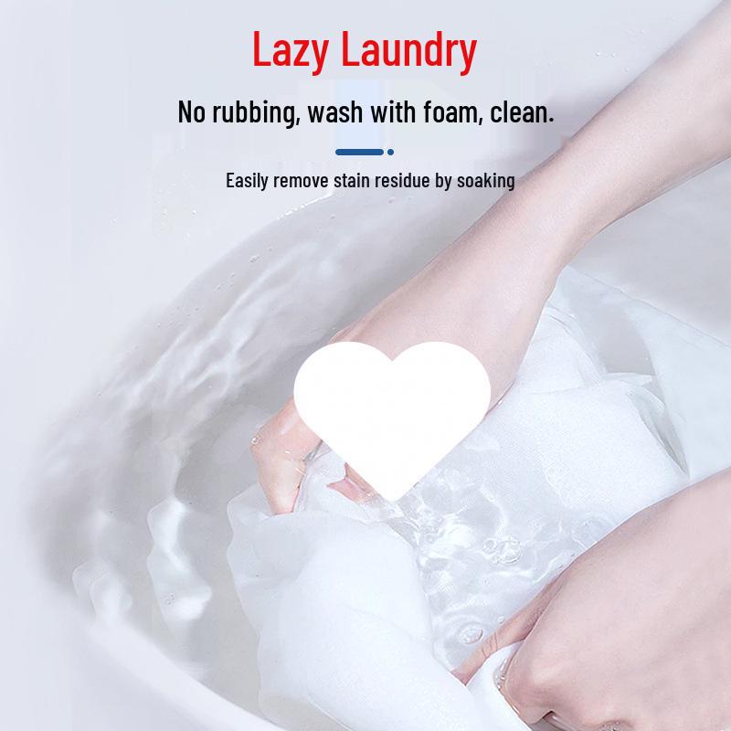 Bleach-Free Stain Remover: Restore White Clothes, Fix Color Bleeding, No Rubbing Needed
