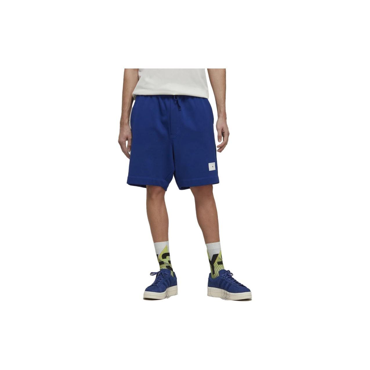 

Y-3 Solid Color Logo Casual Shorts Men shorts Blue IB4797 L