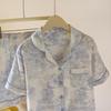 Women's Pure Cotton Summer Pajama Set - Sweet, Breathable, Short Sleeve & Shorts