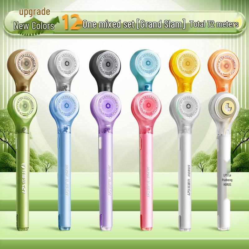 Portable Refillable Correction Tape Pen – Pen-Style, Large Capacity, Ideal for Students