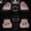Car Floor Mat for Driver's Seat, Cute Anti-Dirt Carpet-Style, Wear-Resistant, Customizable, Non-Slip, New Single-Piece Mat for Women