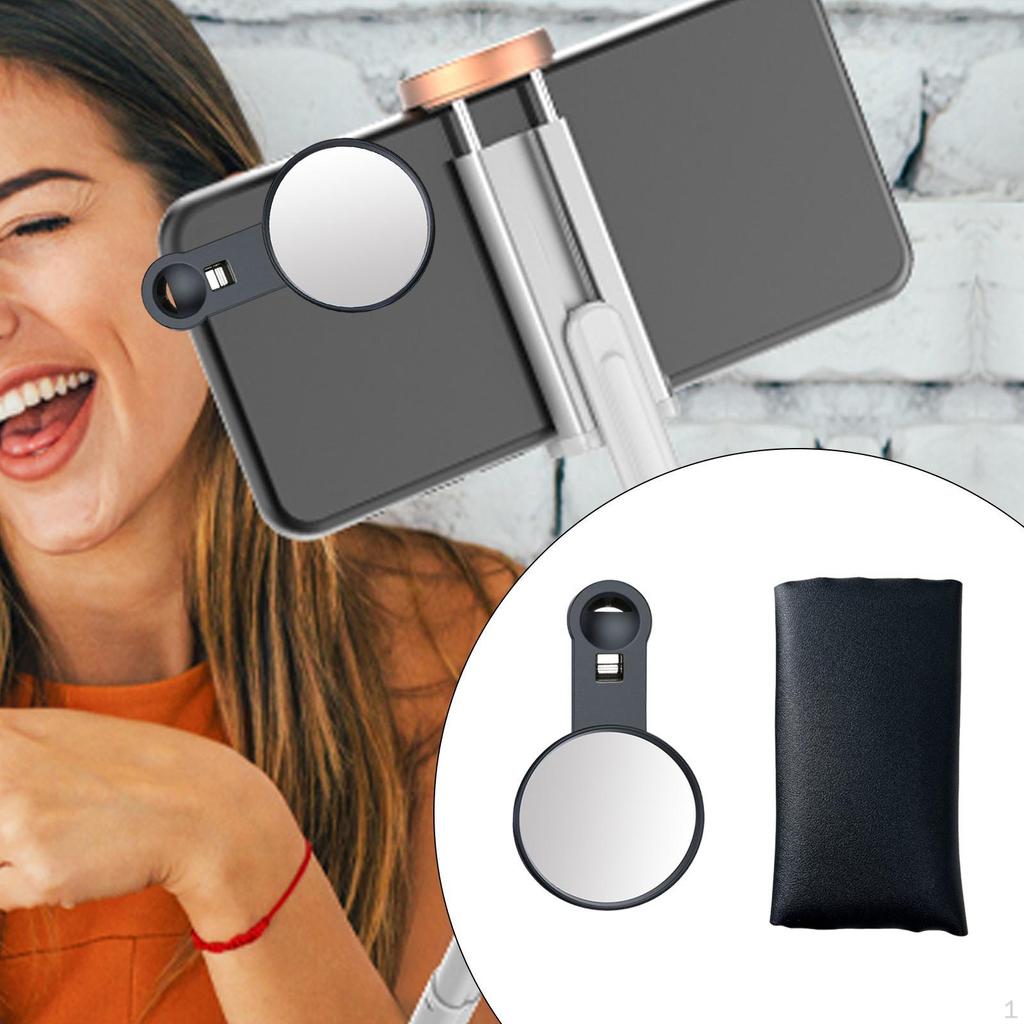 Tylna kamera telefonu, klips do selfie, lusterko z tyłu