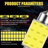 Automotive LED Dual Row Reading Lights High Brightness Overhead Lights COB Indicator Lights Automotive Lighting Accessories
