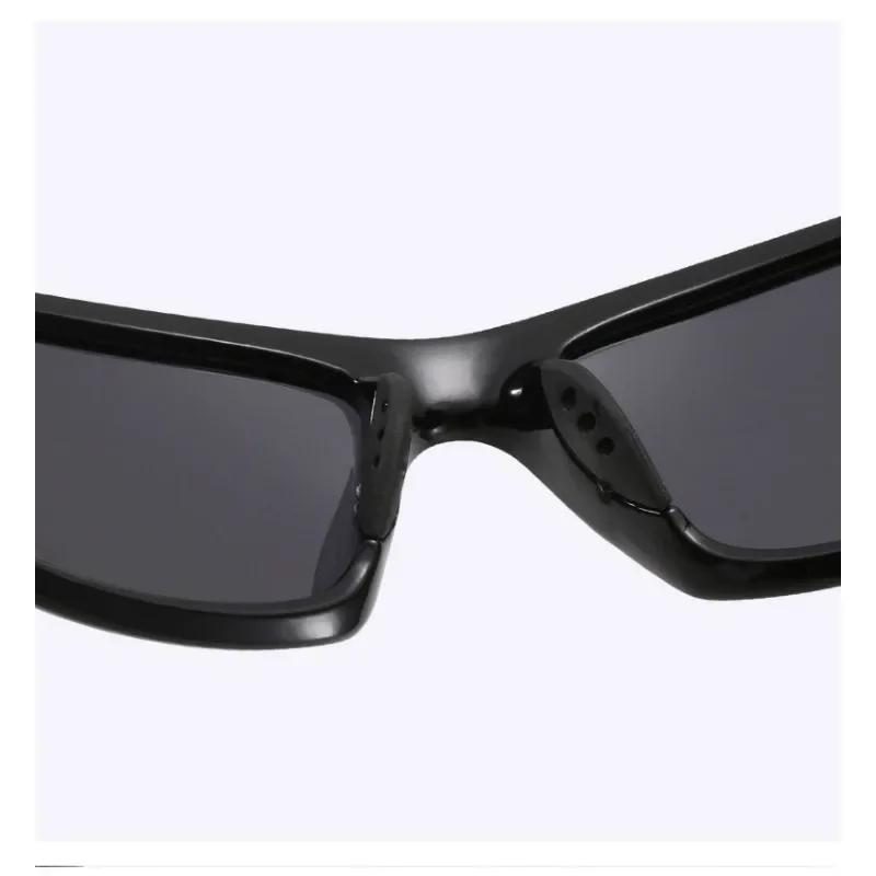 With Glasses Chain Polarized Sports Sunglasses Men Women Fishing Hiking Cycling Climbing Skiing Vintage Sport Sun Glasses UV400