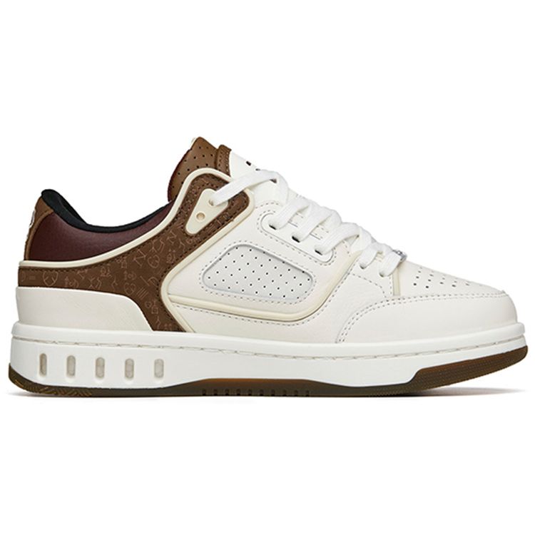Anta Champion Valentines Day Limited Edition Low-Top Sneakers Men Sneakers White Brown 112218011A-4