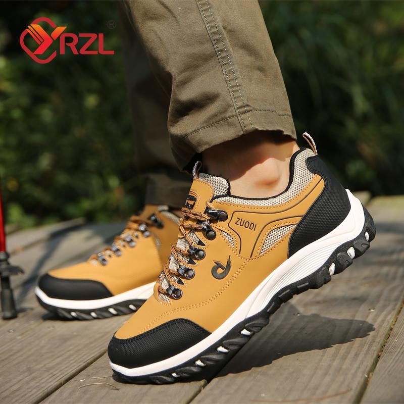 YRZL Schuhe Herren Freizeitsneaker Komfort Outdoor Plateauschuhe für Herren Reisen Leichtgewichtige Wanderschuhe Herrengröße 48 Sneaker