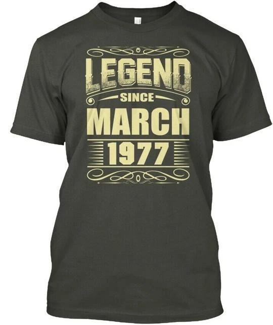 Legend Since March 1977 Perfect Gift Shi TTshirt Made in the USA Size S to 5XL L