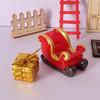 DIY Dollhouse Christmas Tree Porch Decoration Set