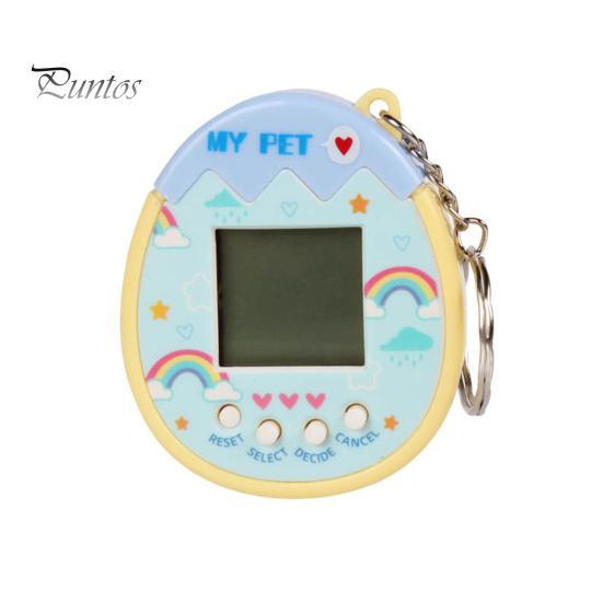 Elektroniczna zabawka dla zwierząt z brelokiem 168 zwierząt Mini cyfrowa maszyna dla zwierząt domowych przenośna wirtualna konsola do gier dla zwierząt plecak wisiorek dla dzieci dorośli urodziny