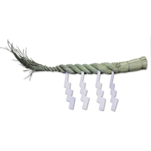 Kamidana No Sato Shimenawa (Shimenawa Rope) for Medium To Large Shinto Altars, Approximately 90cm Long, 3 Shaku (3 Ft) Long, Daikonjime (Radish Tie) S