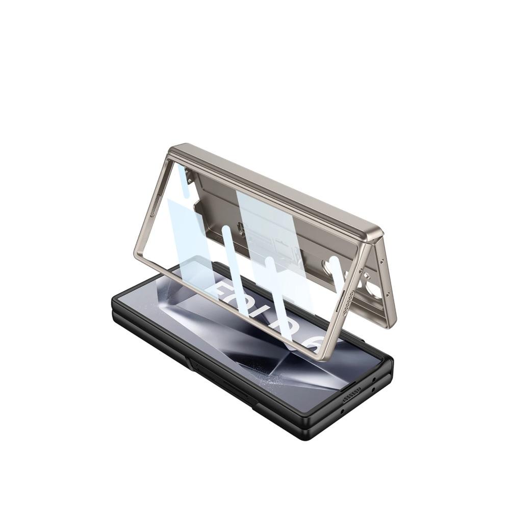 Magnetický ochranný kryt z tvrdého PC pro Samsung Galaxy Z Fold 6 5, nárazuvzdorný s ochranou obrazovky