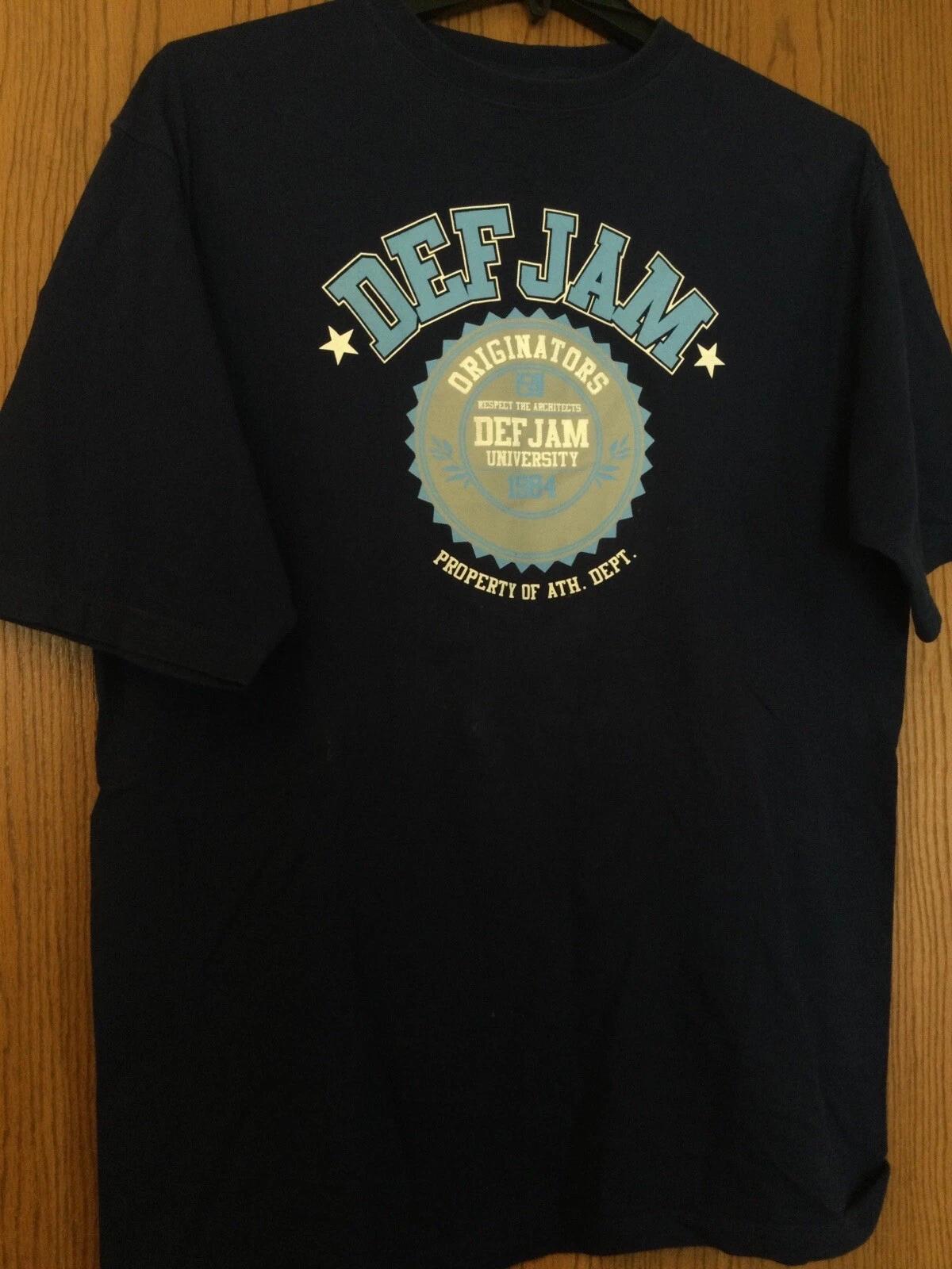 

Def Jam University - Blue Shirt - L - Runs Big S