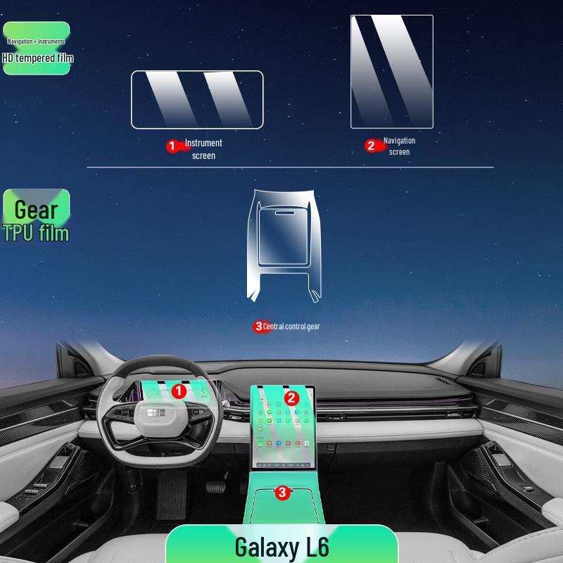 Geely Galaxy L6 Interieur Schermbeschermer & Decoratiefilm