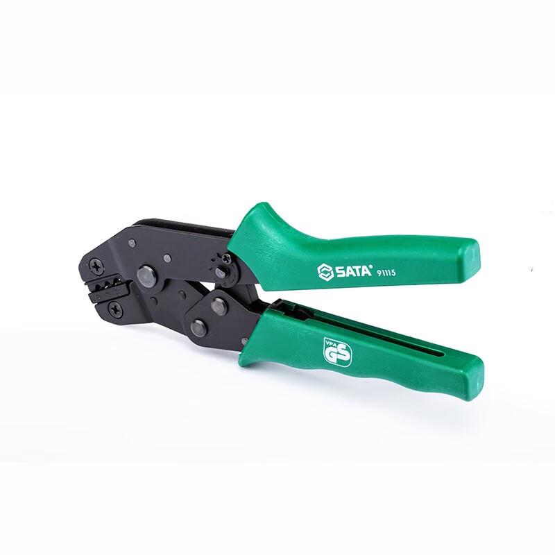 SATA 91115 Precision Bare Terminal Crimping Pliers 7.5 Inch