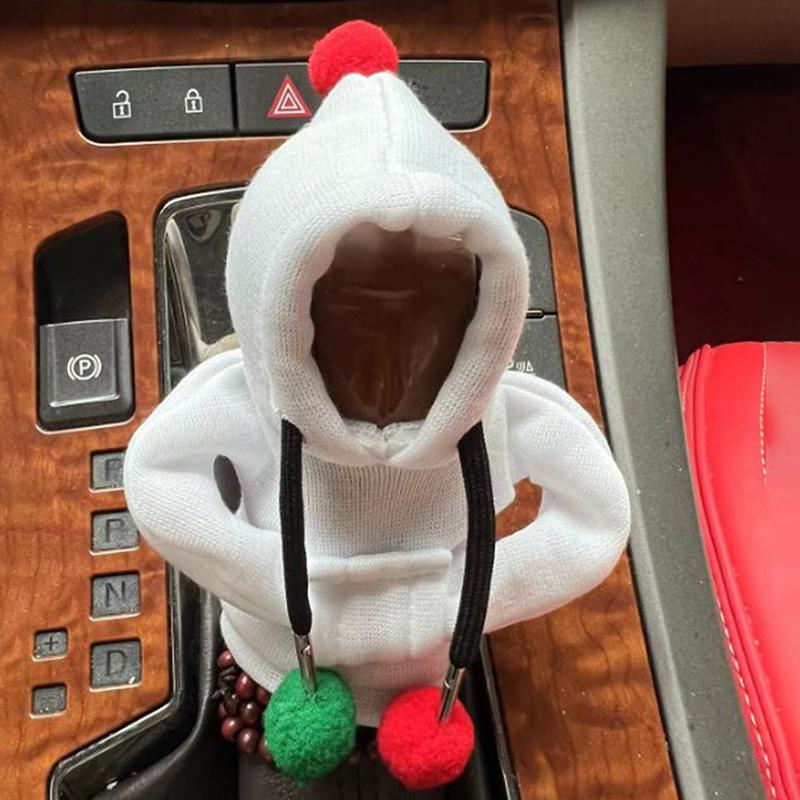 Felpa con cappuccio Copri cambio per auto Felpa con cappuccio cambio moda Copri pomello cambio per auto Maniglia manuale Felpa cambio Copri leva cambio