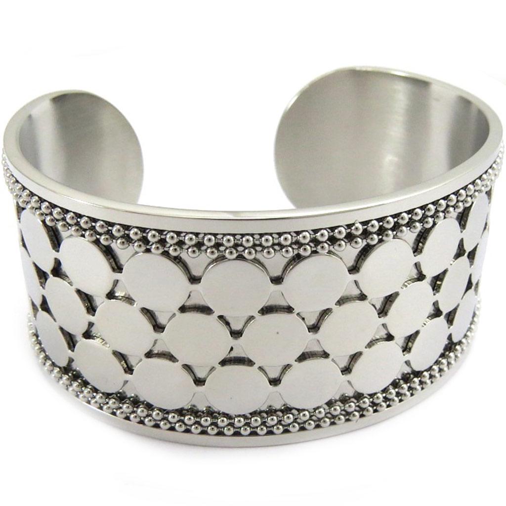 Les Trésors De Lily [L5653] - Brățară Oțel 'Coreografie'