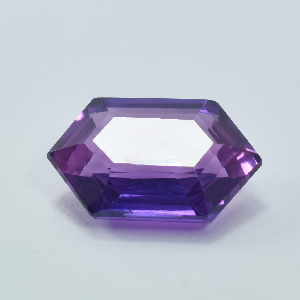 Natural Purple Tanzanite Loose Gemstone 4.90 Ct Fancy Cut for Jewelry Making and Gem Collections
