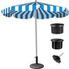 Outdoor Settings As Shown Replacement Parts Compatible Umbrella Pole Adapters Beach Umbrella Hole Ring 1.5 Inch Diameter