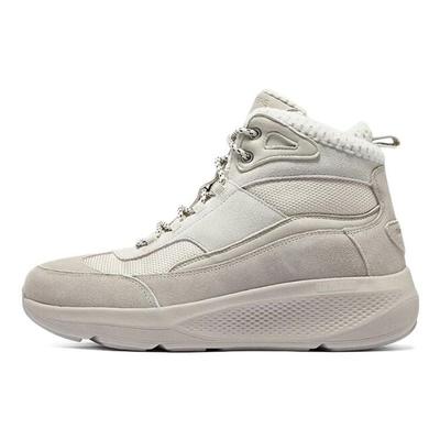 Suede Comfortable Mid-Top Casual Shoes Women Sneakers Beige 144523-NAT