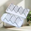 2/3 Grids Stainless Steel Soap Rack Student Dormitory Soap Moisture-proof And Waterproof Sink Storage Rack Household Storage