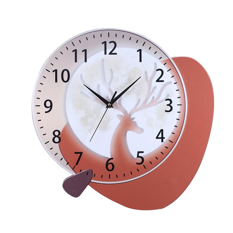 

Мультяшные Бесшумные Часы Настенные Часы Часы для Гостиной Модные Домашние Часы Настенные Часы Настенные Супер Бесшумные Кварцевые Часы с Плавным Ходом Секундной Стрелки 40 * 40 [Style 3]