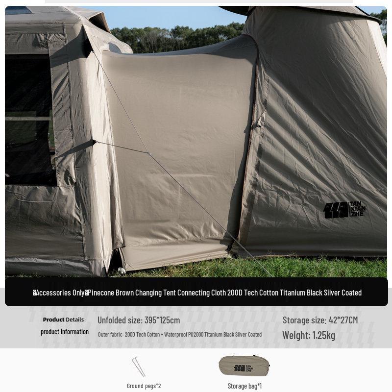 Explorer Water Cube Automatic Inflatable Tent - Rainproof Outdoor Camping Gear for Car Tail Integration