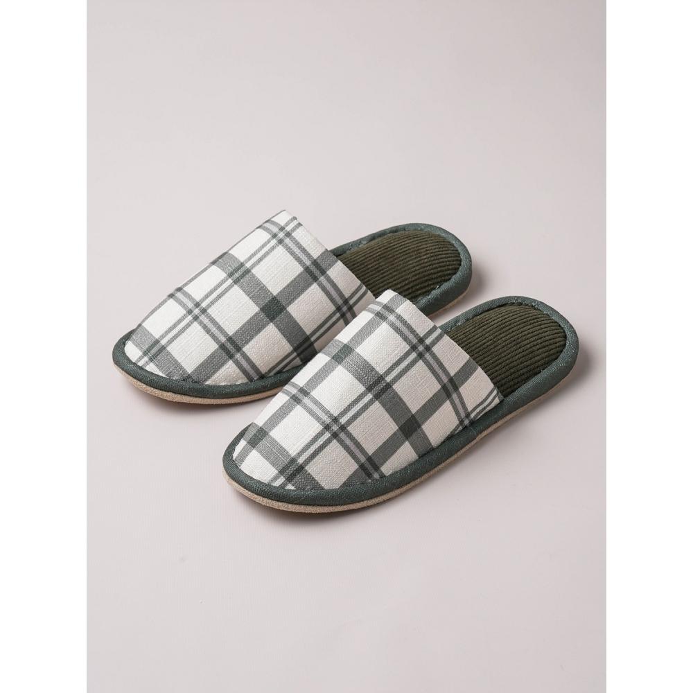 Daiso Check Pattern Blockage Living Room Shoes 250 270 Mm