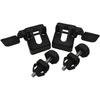 4PCS Hood Bumper Stopper Bracket Left Right Set For Ford Fusion MKZ 2013 2014 2015 2016 2017 2018 2019 2020