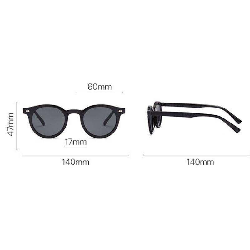 Nowe modne okulary przeciwsłoneczne dla dzieci Ochrona UV400 Małe oprawki Okrągły design dla chłopców Dziewcząt Okulary do cieniowania na zewnątrz