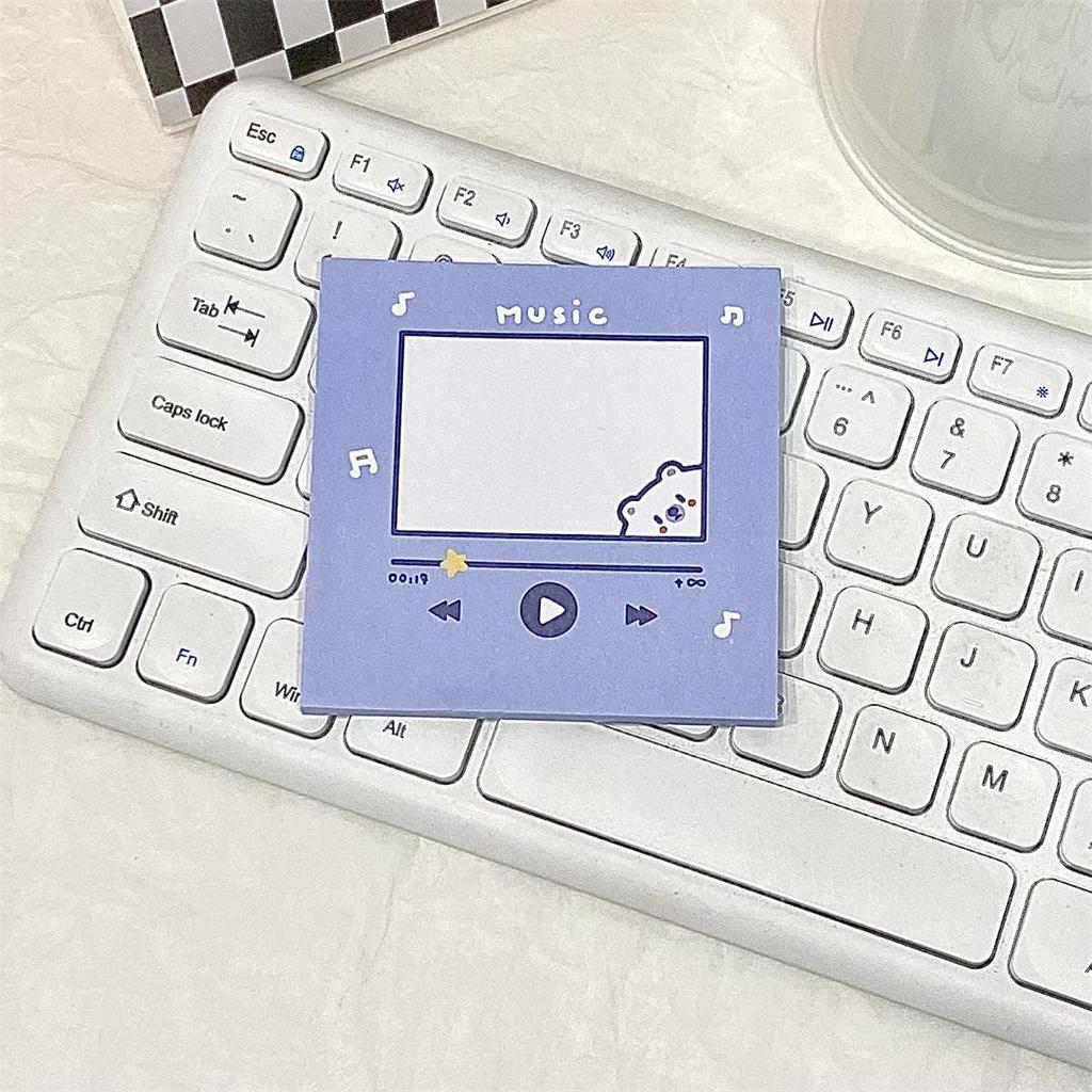 50sheet Cute Cat Memo Pad Amercian Style Lovely Kitten Sticky Note 8*8cm Kawaii Stationery Scrapbook Decorative Paper Student