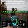 2025 New Outdoor Sports Fitness Smartwatch for Men 1.96 Inch Screen Bluetooth Calling Waterproof Watches Blood Oxygen Reloj Hombre