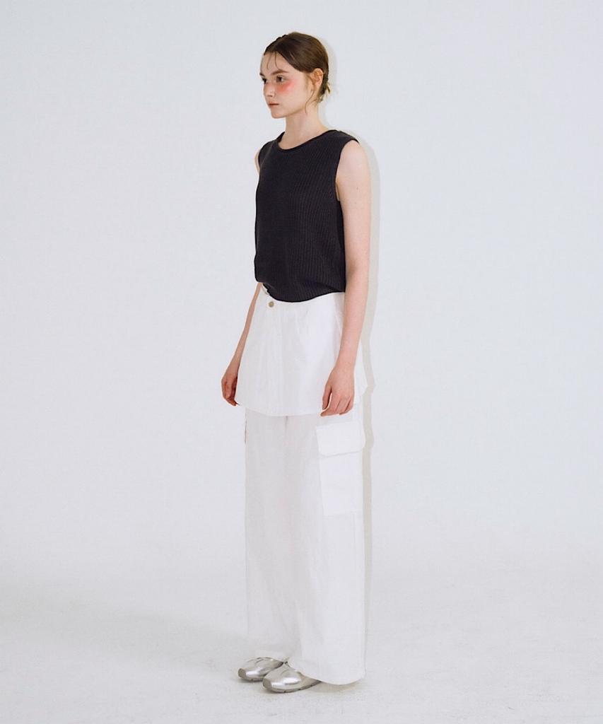 APOEM Overlay Cargo Pants - 2Colors