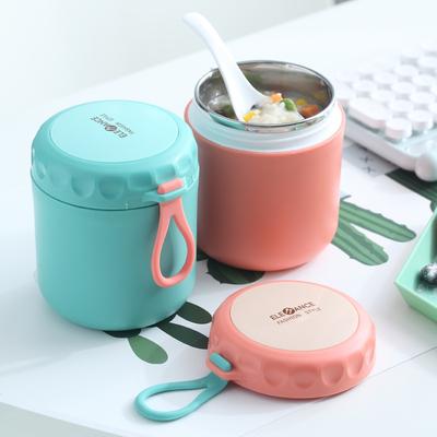 Μονωμένο Θερμικό Δοχείο Φαγητού Κύπελλο Σούπας Θερμός Δοχεία Κενού Ανοξείδωτο Ατσάλι Μεσημεριανό Κουτί Thermo Διατήρηση Ζεστού για Σχολιαρόπαιδα