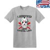 Camp Crystal Lake Jason Friday The 13th Men's Grey Size S To 5XL