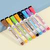 1PC/8PCS Magnetic Whiteboard Markers Erasable Liquid Chalk Markers with Eraser Water-base Ink Quick Drying Office Supplies