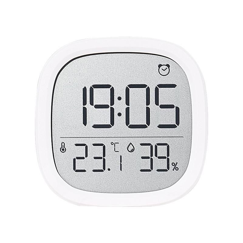 Multifunctional Slim LCD Clock with Temperature, Humidity, Magnetic Alarm